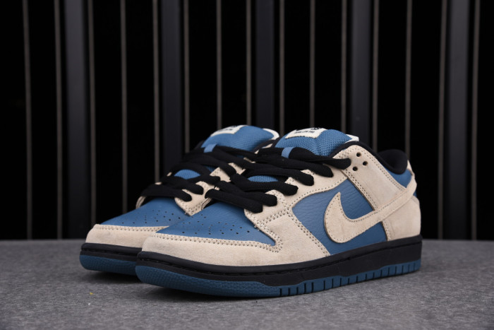 Nike SB Dunk Low Light Cream Thunderstorm BQ6817-200 - CCSHOES