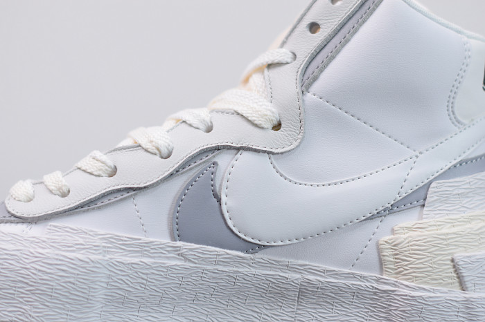 SACAI X NIKE BLAZER MID WHITE BV0072-100 - CCSHOES