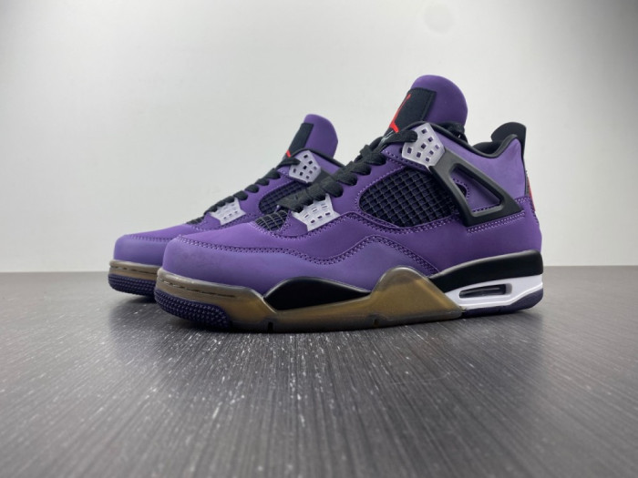 JORDAN 4 RETRO TRAVIS SCOTT PURPLE (FRIENDS AND FAMILY) 766296 LN4 - CCSHOES