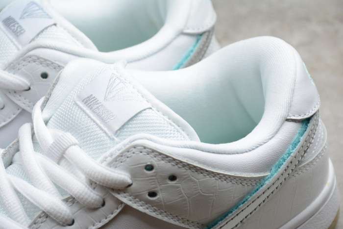 Nike SB Dunk Low Diamond Supply Co White Diamond BV1310-100 - CCSHOES