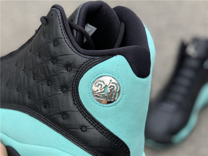 Air Jordan 13 Retro Black Island Green 414571-030 - CCSHOES