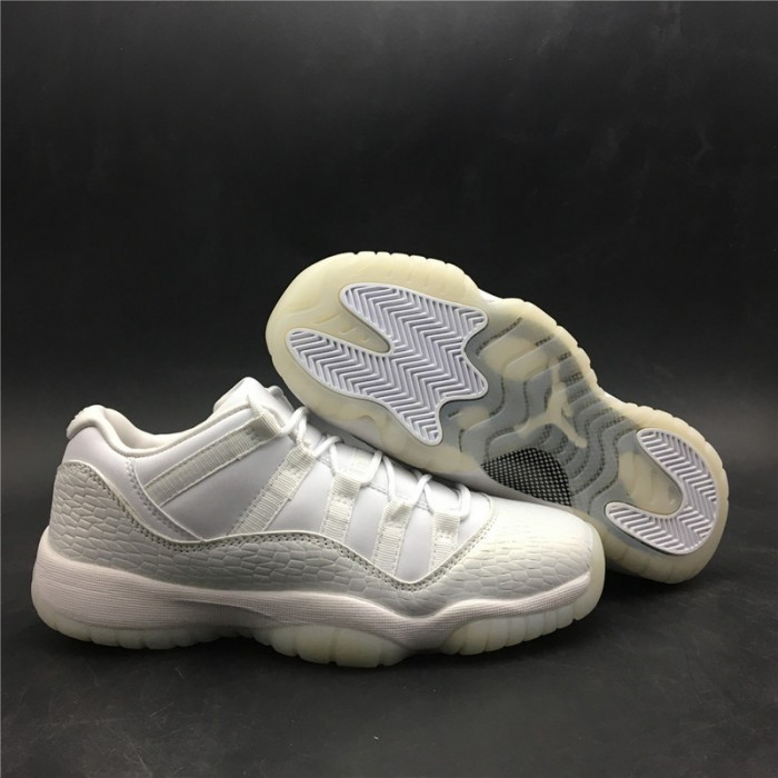 Air Jordan 11 Low Heiress Frost White 897331-100 - CCSHOES