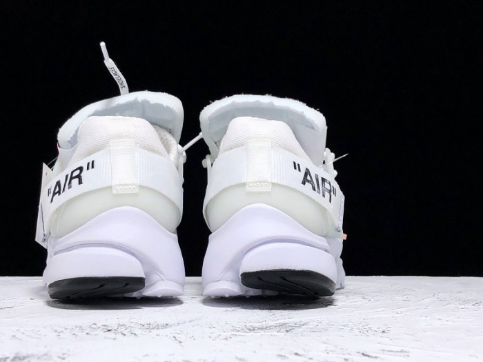 OFF-WHITE X NIKE AIR PRESTO WHITE AA3830-100 - CCSHOES
