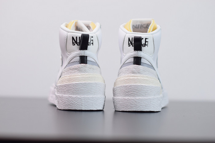 SACAI X NIKE BLAZER MID WHITE BV0072-100 - CCSHOES
