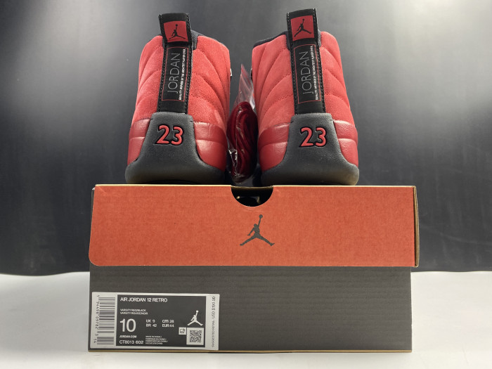Air Jordan 12 Retro Reverse Flu Game CT8013-602 - CCSHOES