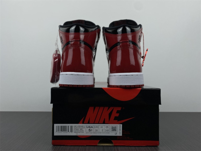 Air Jordan 1 High OG “Bred Patent” 555088-063 - CCSHOES