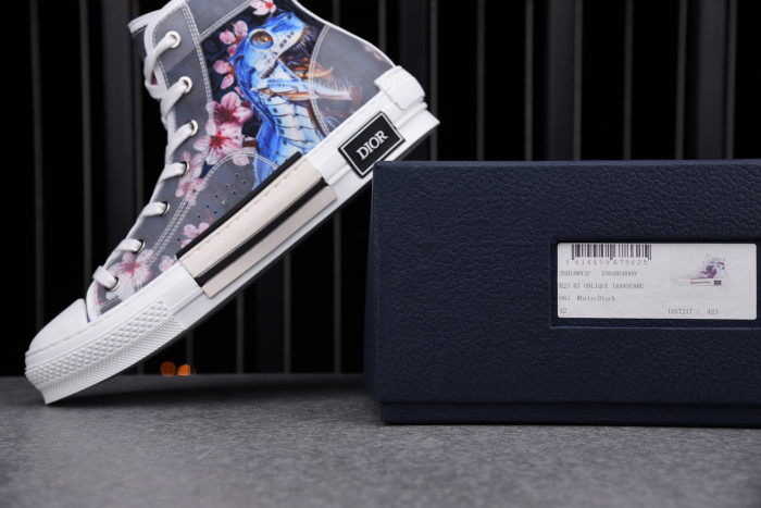 DR B23 OBLIQUE HIGH TOP SNEAKER - CCSHOES