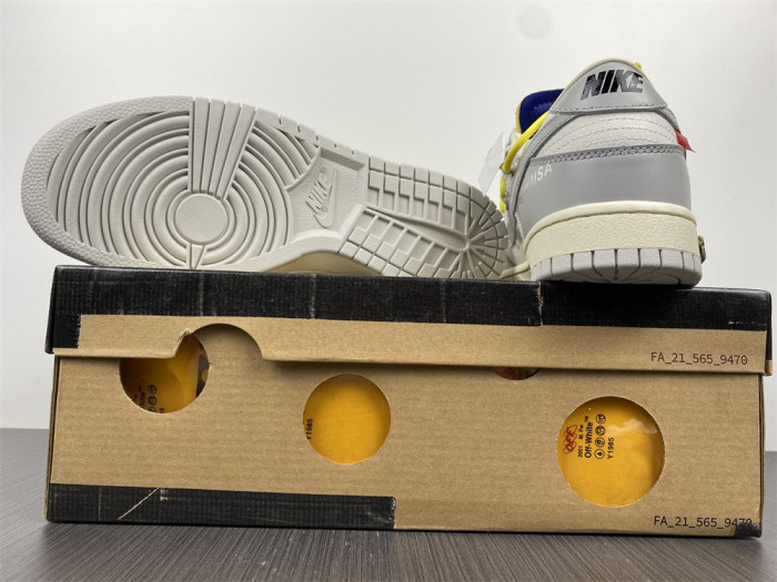 Nike Dunk Low Off-White Lot 27 DM1602-120 - CCSHOES