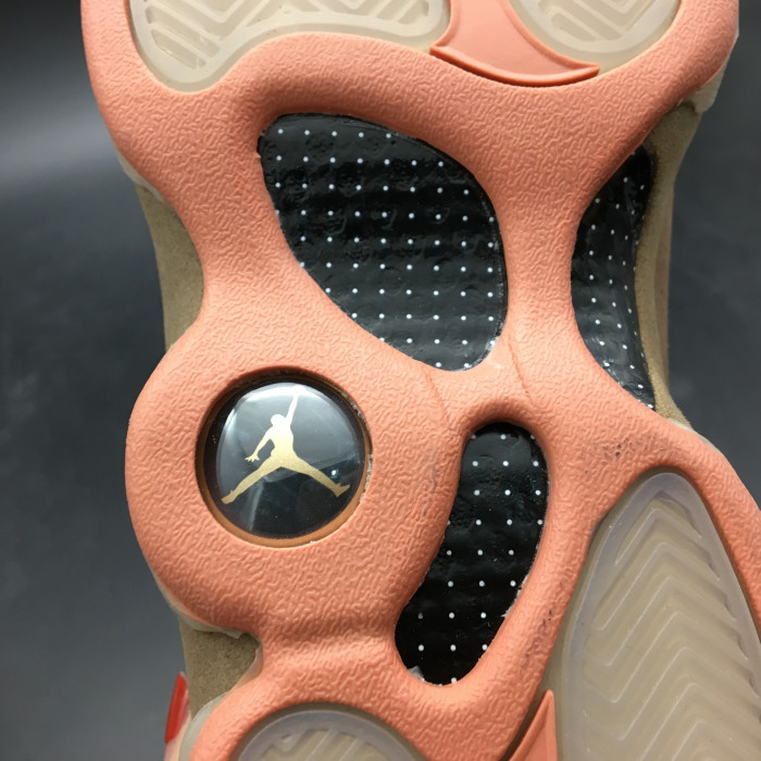 CLOT x Air Jordan 13 Low Sepia Stone/Canteen-Terra Blush AT3102-200 - CCSHOES