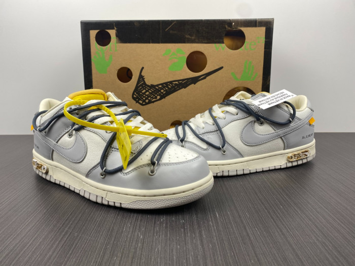 Nike Dunk Low Off-White Lot 41 DM1602-105 - CCSHOES
