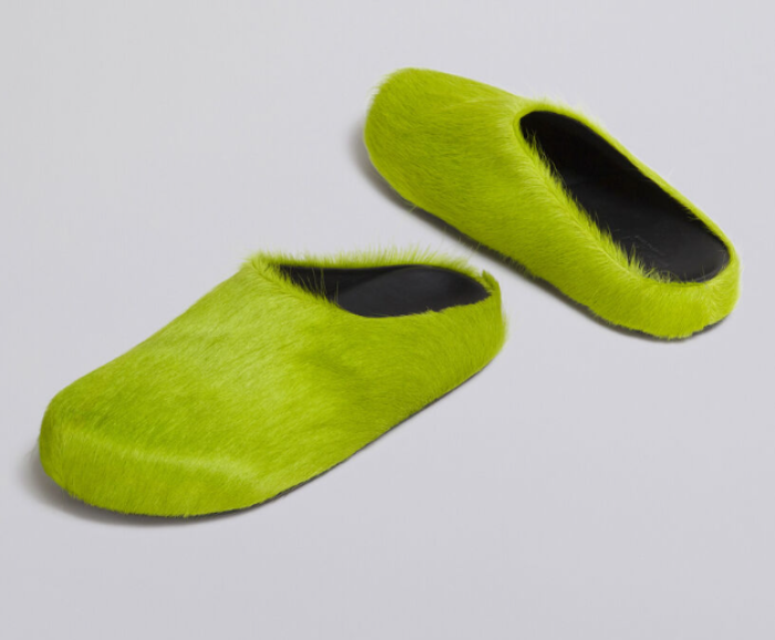 Fussbet Sabot calf-hair slippers - CCSHOES