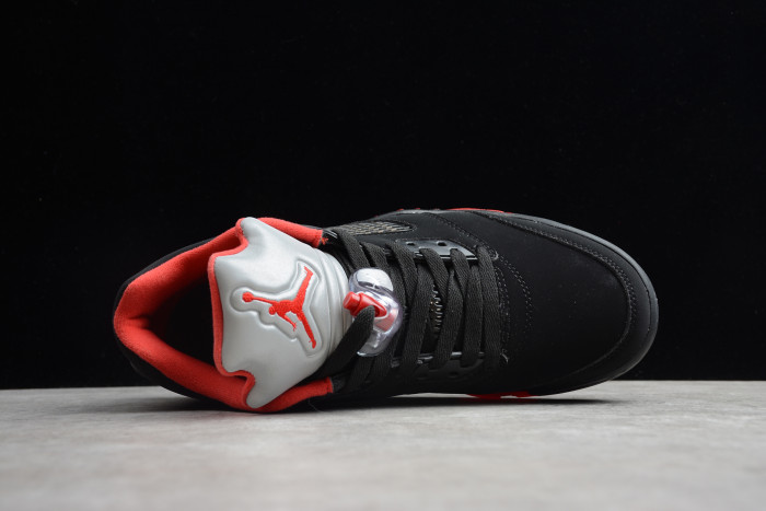 Air Jordan 5 Retro Low “Alternate 90” black/ red mens 819171-001 - CCSHOES