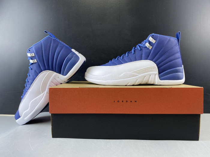 Air Jordan 12 Retro Stone Blue 130690-404 - CCSHOES