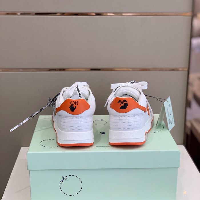OFF WHITE™ C/O VIRGIL ABLOH OUT OF OFFICE LOW-TOP LEATHER SNEAKERS "OOO" - CCSHOES