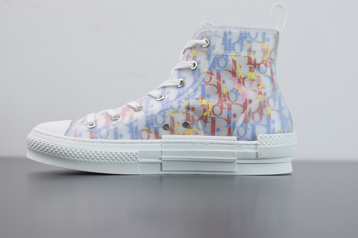 DR B23 OBLIQUE HIGH TOP SNEAKER“CD Ghosting” - CCSHOES