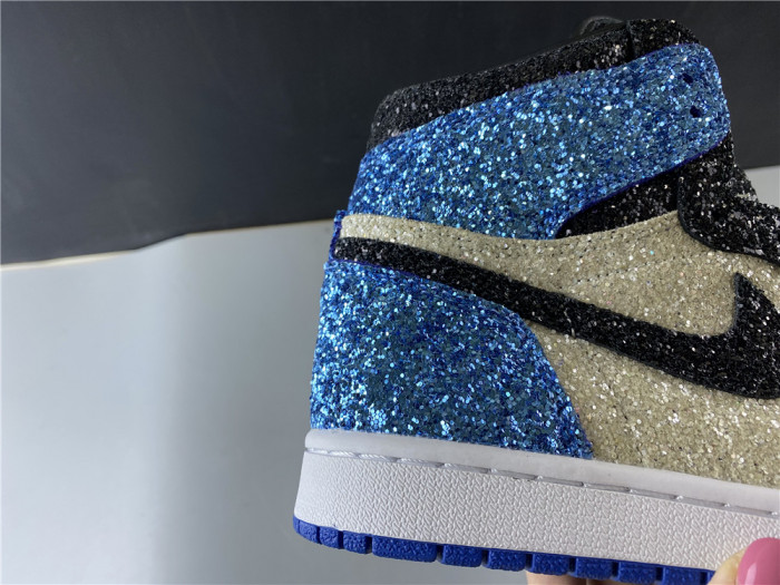 FRAGMENT DESIGN X AIR JORDAN 1 “GLITTER” CK5566-400 - CCSHOES