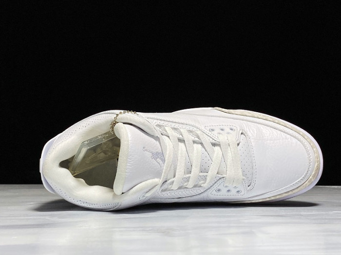 Air Jordan 3 Retro Triple White 136064-111 - CCSHOES