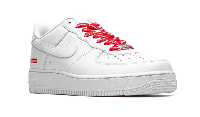 Supreme x Nike Air Force 1 Low White CU9225-1000 - CCSHOES