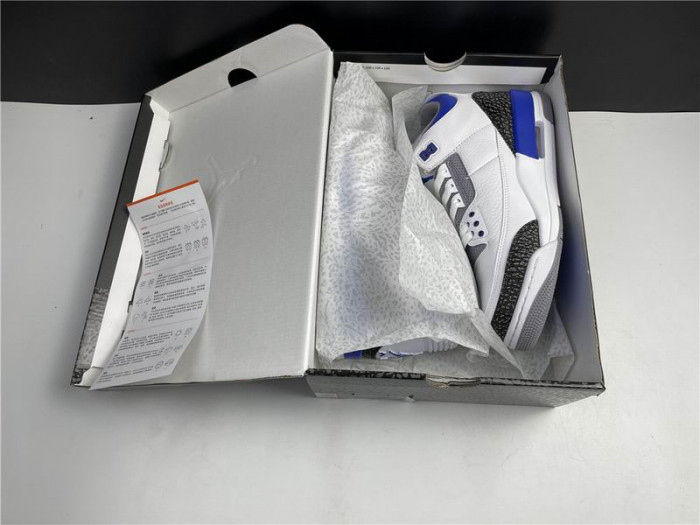 Air Jordan 3 “Racer Blue” CT8532-145 - CCSHOES