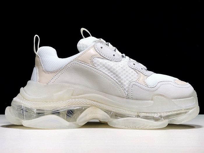BLCG Triple S Clear Sole White 541624 W09E1 9000 - CCSHOES