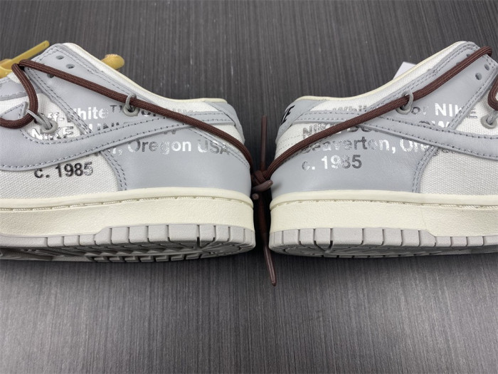 Nike Dunk Low Off-White Lot 46 DM1602-102 - CCSHOES