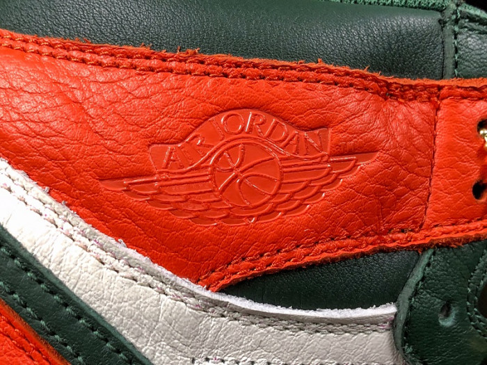 SoleFly x Air Jordan 1 Retro High OG Sail/Fir-Team Orange AV3905-138 - CCSHOES