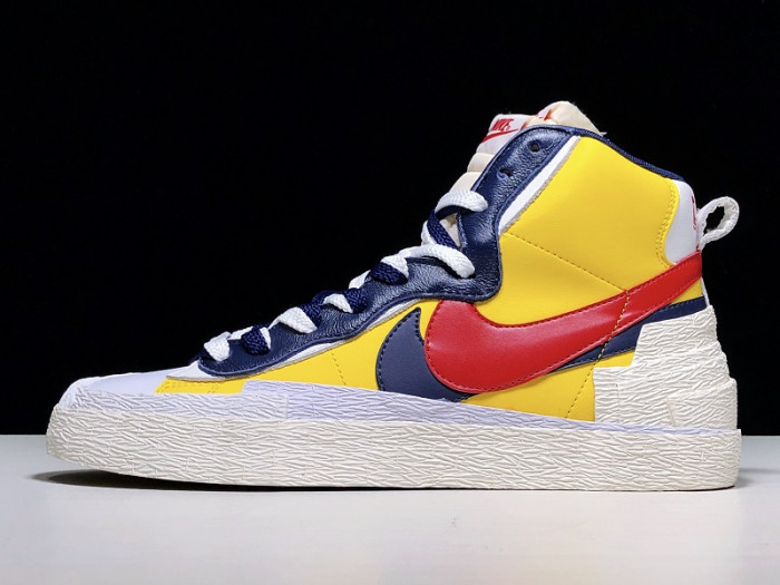 SACAI X NIKE BLAZER MID VARSITY MAIZE BV0072-700 - CCSHOES