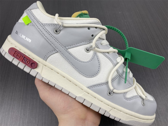 Nike Dunk Low Off-White Lot 25 DM1602-121 - CCSHOES