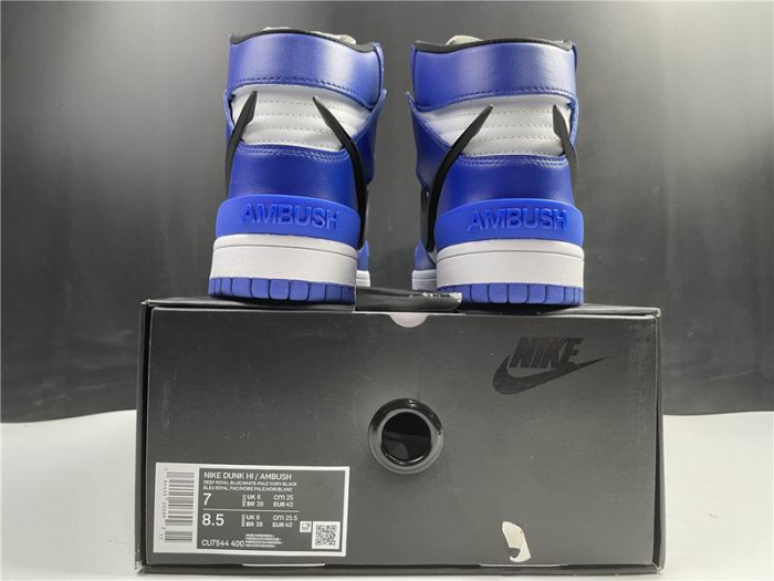 AMBUSH x Dunk High 'Deep Royal' CU7544-400 - CCSHOES