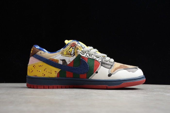 NIKE DUCK LOW PRO WHITE RED YELLOW 318403-175 - CCSHOES