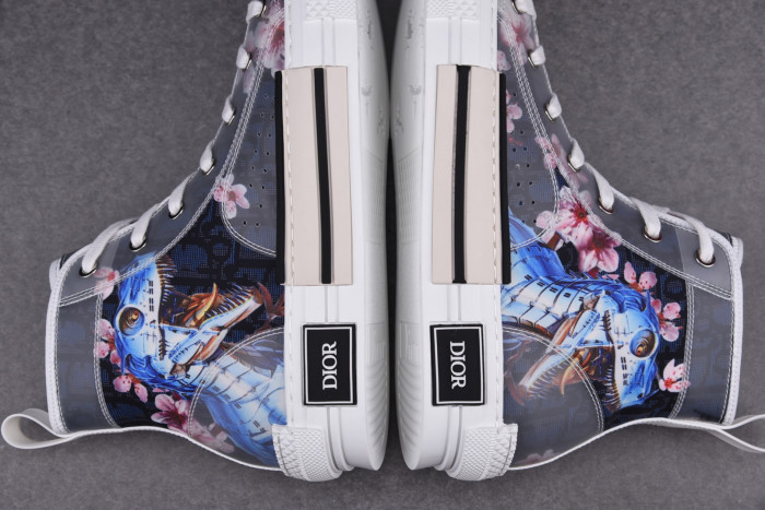 DR B23 OBLIQUE HIGH TOP SNEAKER - CCSHOES