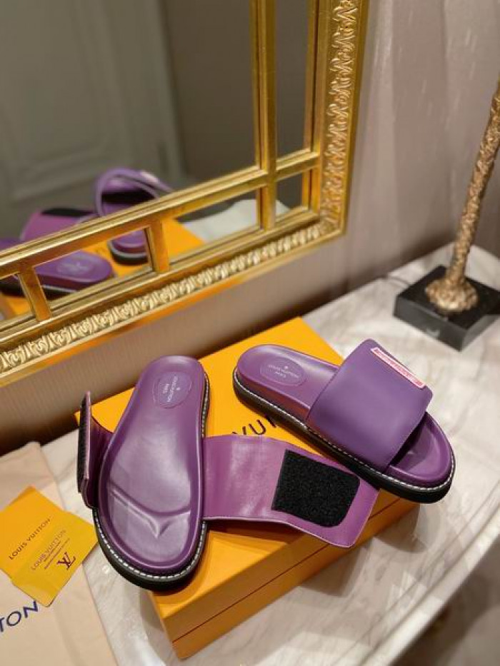 LV SLIPPERS - CCSHOES