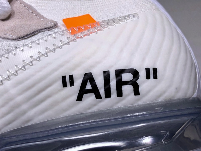 Off-White Nike Air VaporMax 2018 White AA3831-100 - CCSHOES