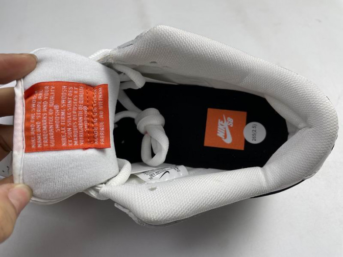 Nike SB Dunk Low Orange Label White Navy CZ2249-100 - CCSHOES