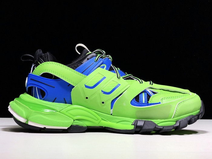 BLCG Track Trainers Green Blue 542023 W1GB8 - CCSHOES