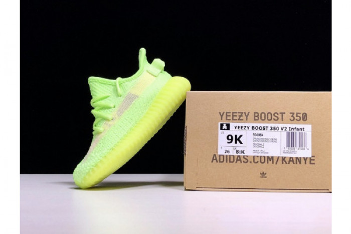 ADIDAS KIDS YEEZY 350 BOOST V2 GREEN Kid-EH5360 - CCSHOES