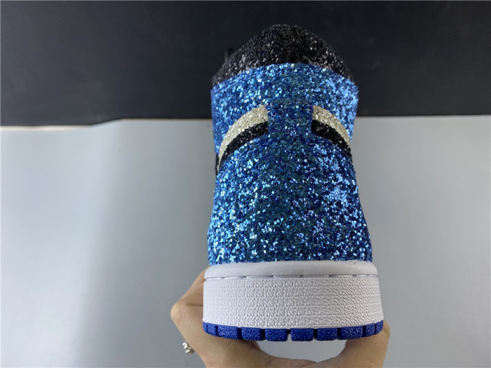 FRAGMENT DESIGN X AIR JORDAN 1 “GLITTER” CK5566-400 - CCSHOES