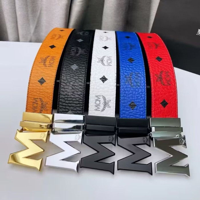 Mcm Claus Reversible Belt - CCSHOES