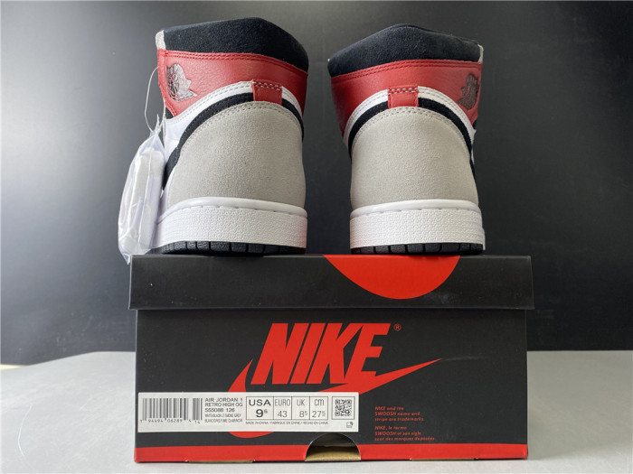 Air Jordan 1 High OG “Light Smoke Grey” 555088-126 - CCSHOES