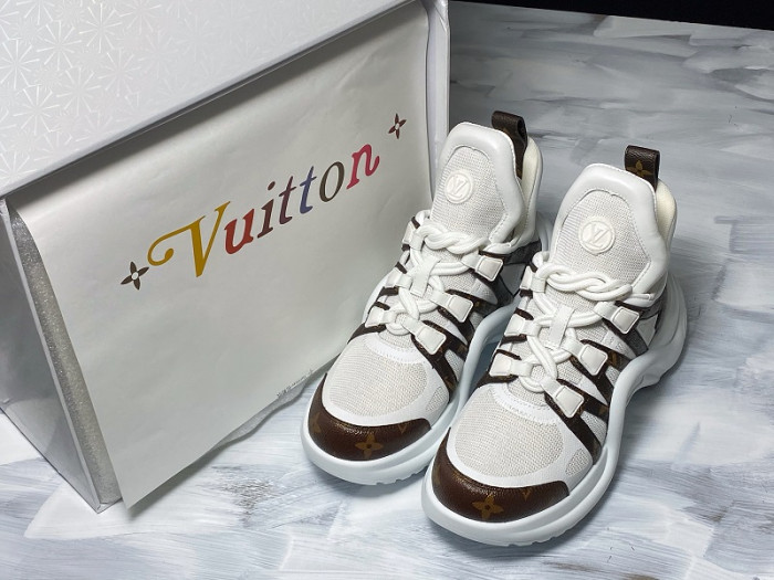 LV ARCHLIGHT SNRAKER WHITE/OLDLACE 51BCOLORE 1A43KV - CCSHOES