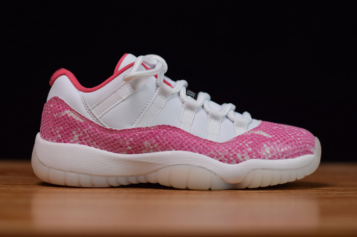 Air Jordan 11 Low WMNS “Pink Snakeskin” AH7860-106 - CCSHOES