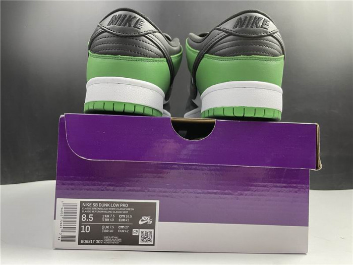 Nike SB Dunk Low Classic Green BQ6817-302 - CCSHOES