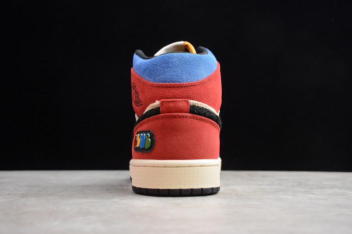 Air Jordan 1 Mid SE Fearless Blue the Great CU2805-100 - CCSHOES