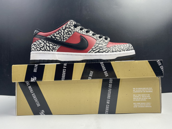 Nike Dunk SB Low Red Cement (2012) 313170-600 - CCSHOES
