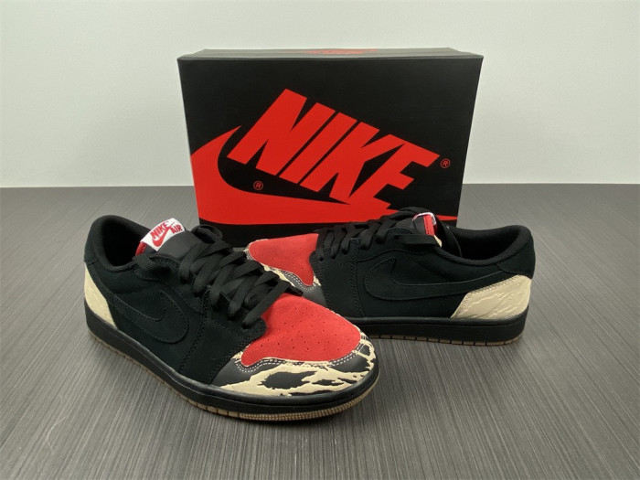SoleFly x Air Jordan 1 Low “Carnivore” DN3400-001 - CCSHOES