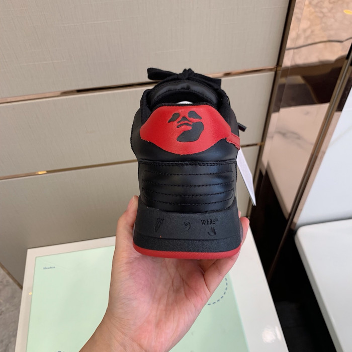 OFF WHITE™ C/O VIRGIL ABLOH OUT OF OFFICE LOW-TOP LEATHER SNEAKERS "OOO" - CCSHOES