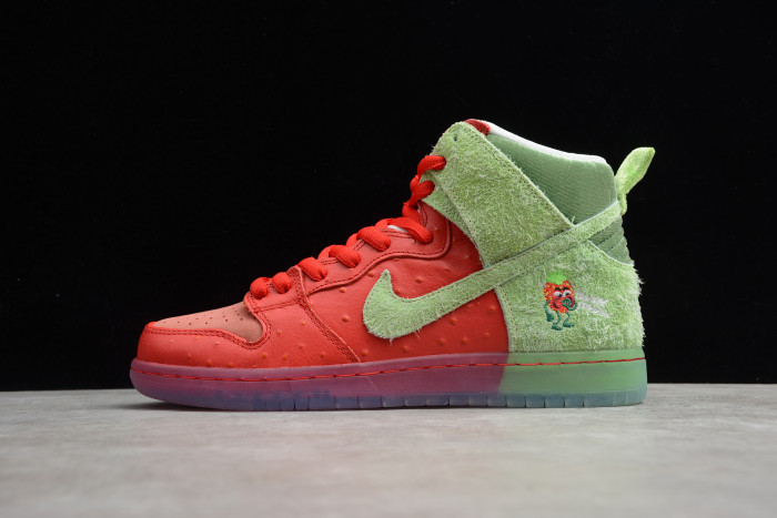 Nike SB Dunk High Strawberry Cough CW7093-600 - CCSHOES
