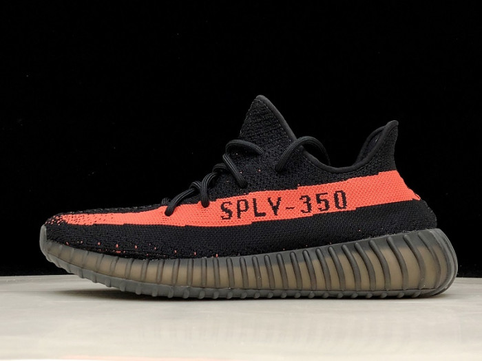 Adidas Yeezy Boost 350 V2 Core Black Red BY9612 - CCSHOES