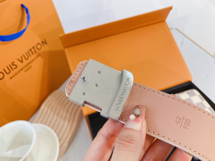 LV Wallet & Belt Set (3.8 CM) - CCSHOES