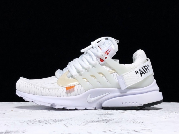 OFF-WHITE X NIKE AIR PRESTO WHITE AA3830-100 - CCSHOES